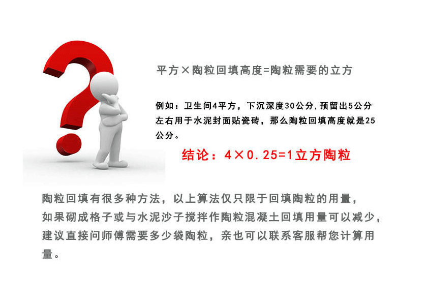 潘陽縣陶粒廠家、潘陽縣陶粒批發、潘陽縣陶粒回填衛生間要多少錢